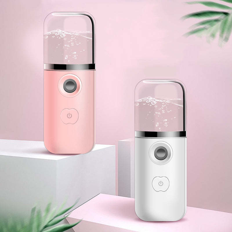 Emporium Nano Facial Steamer | USB Rechargeable Handheld Beauty Spray & Humidifier