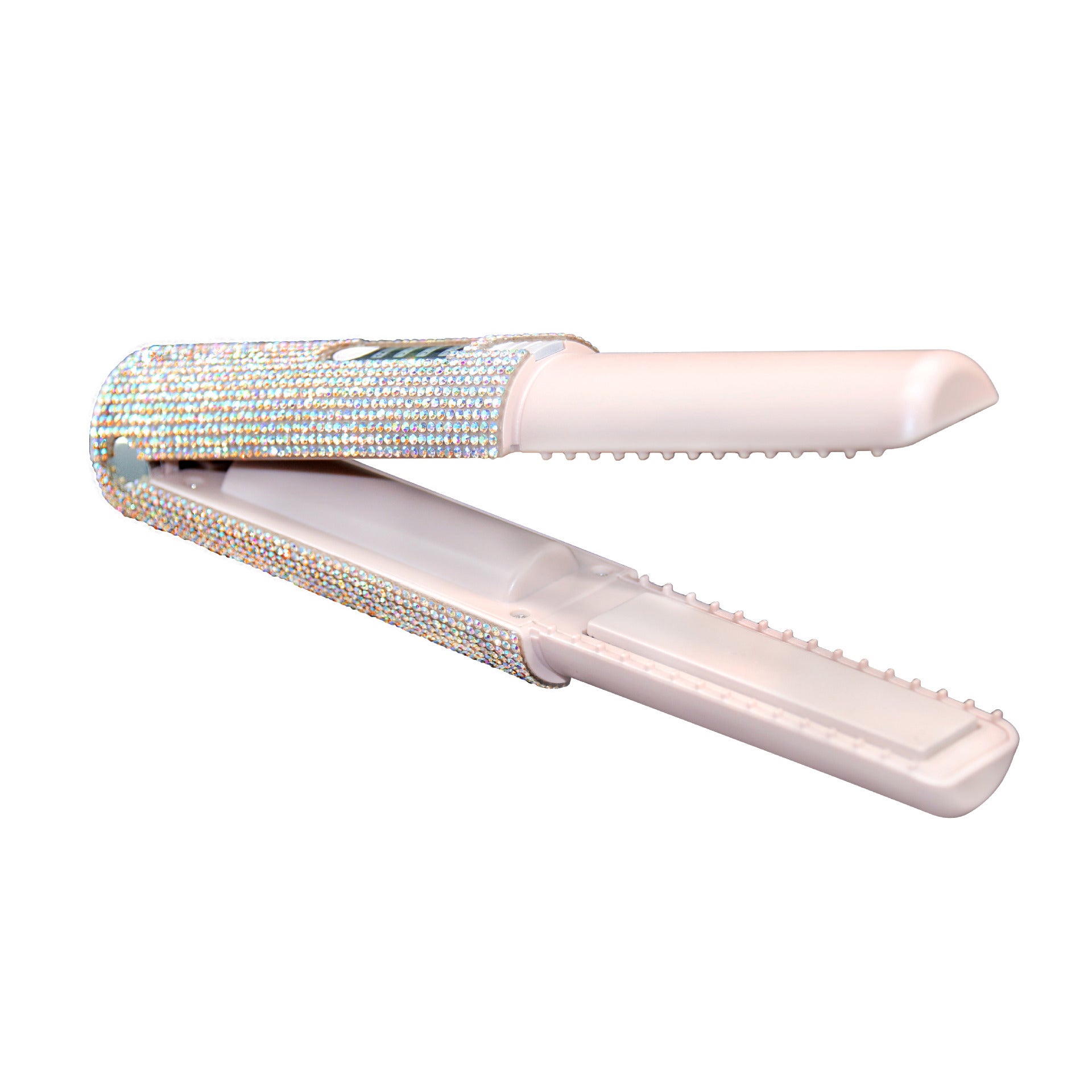 Emporium 2-in-1 Electric USB Hair Straightener Brush & Curler | Multifunctional Styling Comb