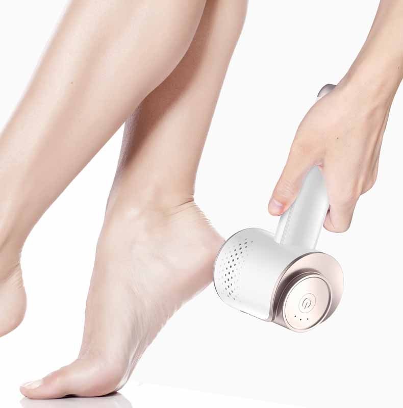 Emporium Electric Pedicure Tool – Waterproof Callus Remover for Feet & Heels, USB Rechargeable